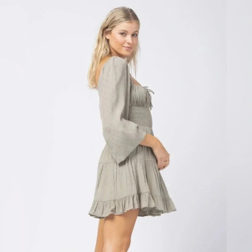 L*Space Cassidy Dress, eucalyptus - Picture 9 of 11